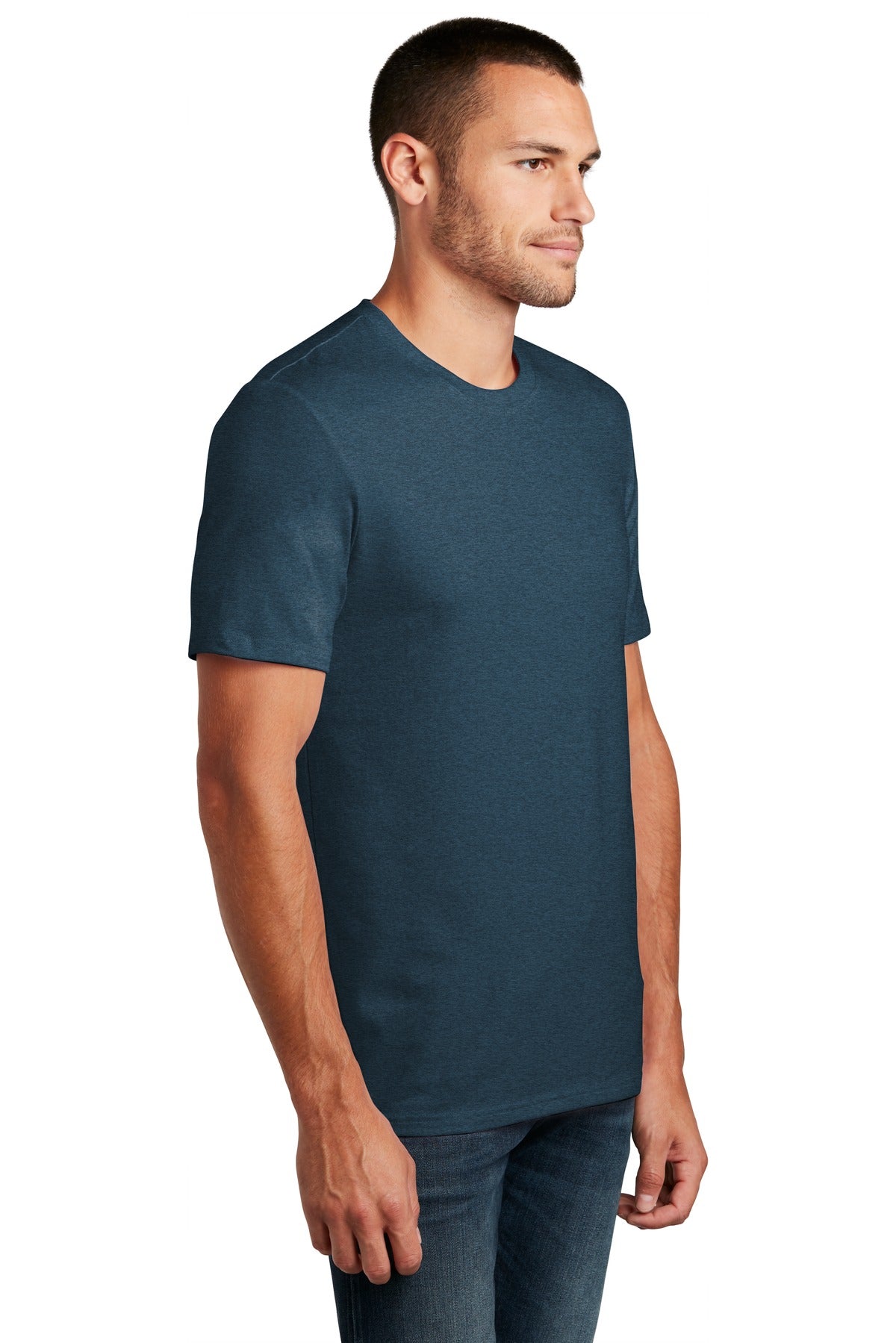 Hthrd Neptn Bl District Flex Tee DT7500 plain