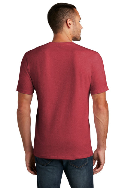 Hthrd Red District Flex Tee DT7500 plain