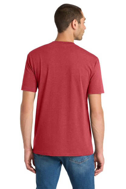 Hthrd Red District Flex Tee DT7500 plain