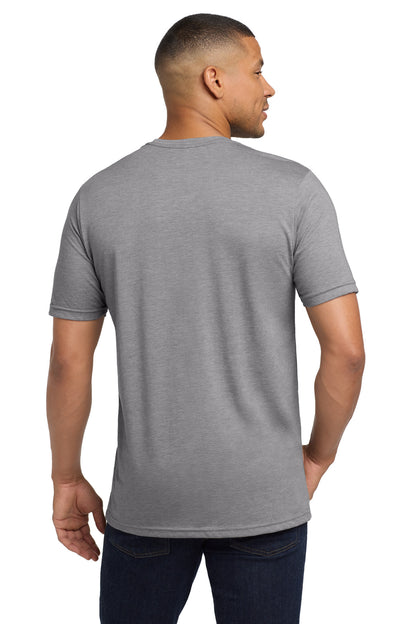 HthrGray Next Level Apparel Adult Poly/Cotton Tee. NL6200 plain