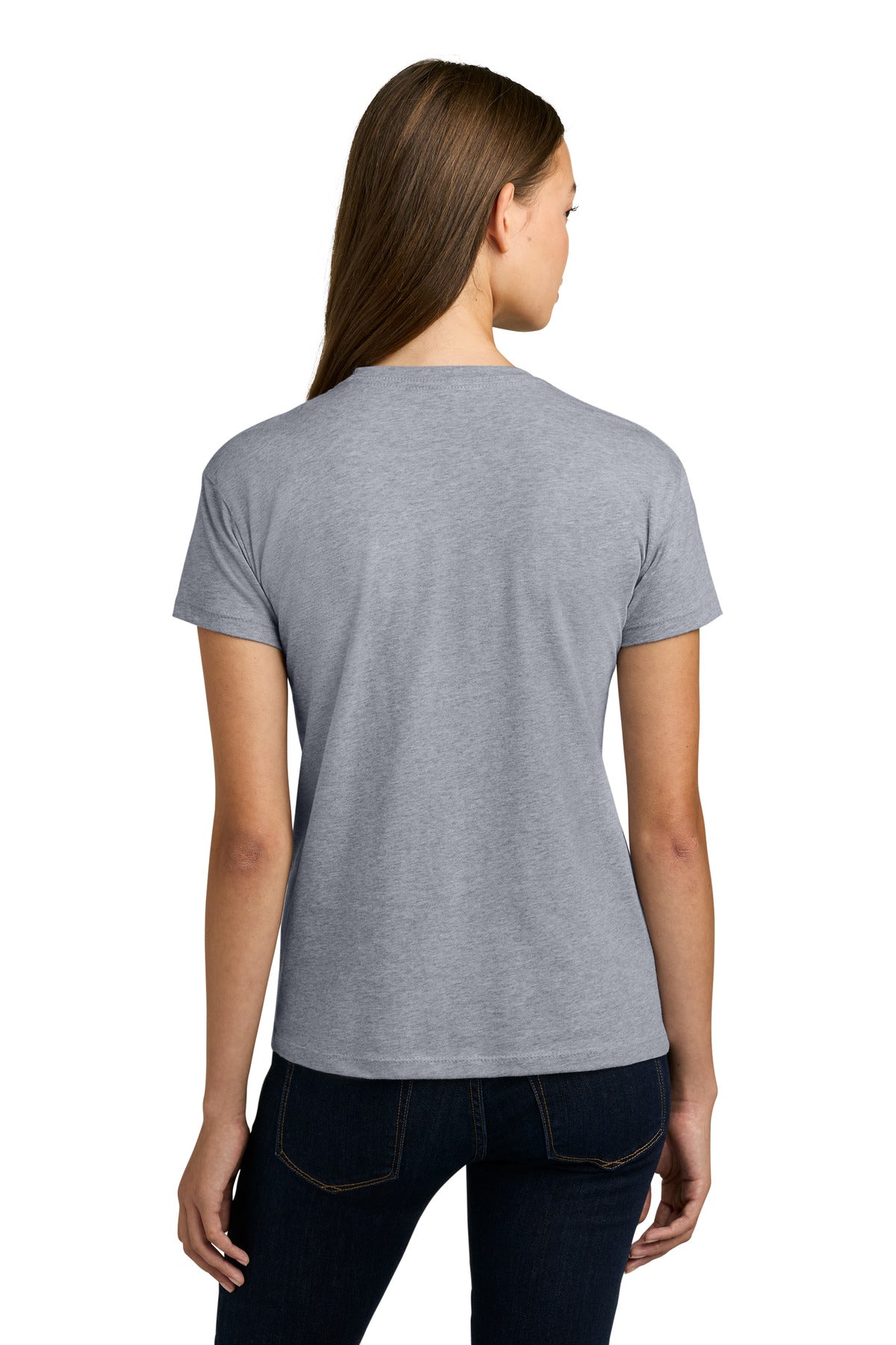 HthrGray Next Level Apparel Women's Cotton Relaxed Tee NL3910 plain