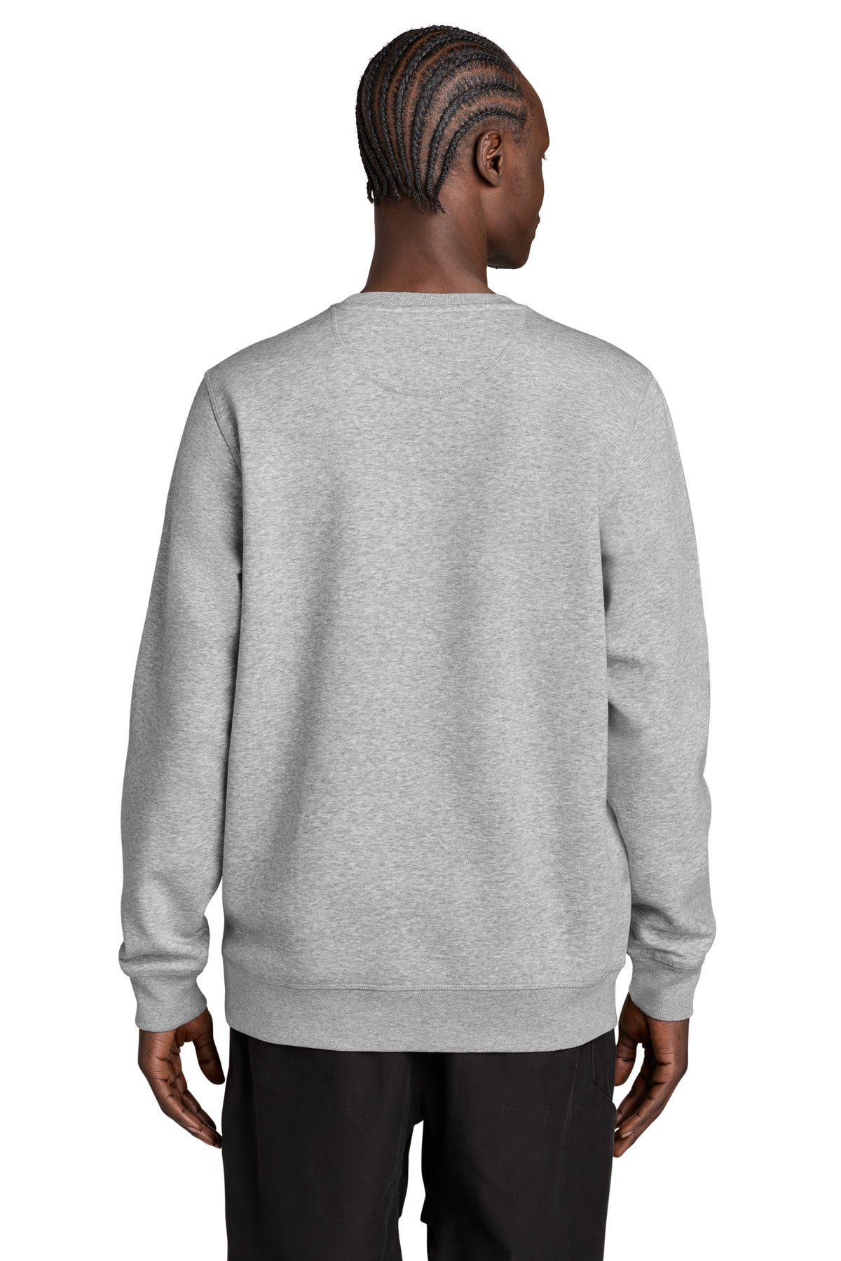 HthrGrey Stanley/Stella Unisex Roller Crewneck Sweatshirt SXU010 plain