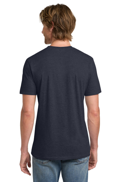 HthrNavy Gildan 100% Ring Spun Cotton T-Shirt. 980 plain