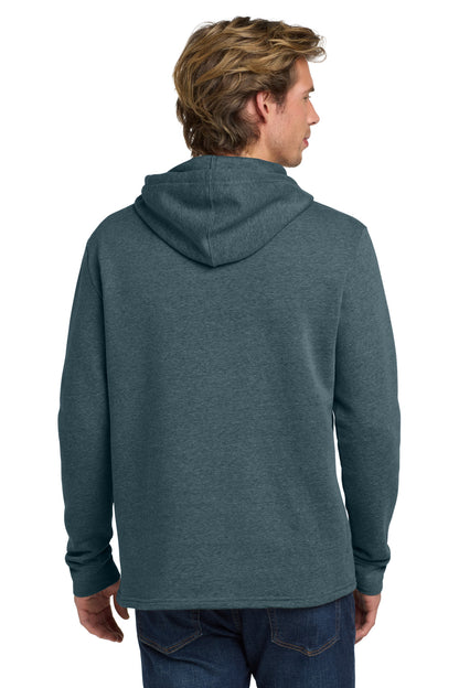 HthrSltBlu Next Level Apparel Adult Malibu Pullover Hoodie. NL9300 plain
