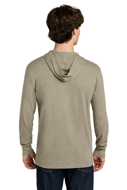 HthrTan Next Level Apparel CVC Long Sleeve Hoodie NL6221 plain