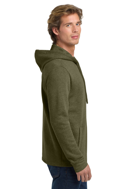 HtMltGrn Next Level Apparel Adult Malibu Pullover Hoodie. NL9300 plain