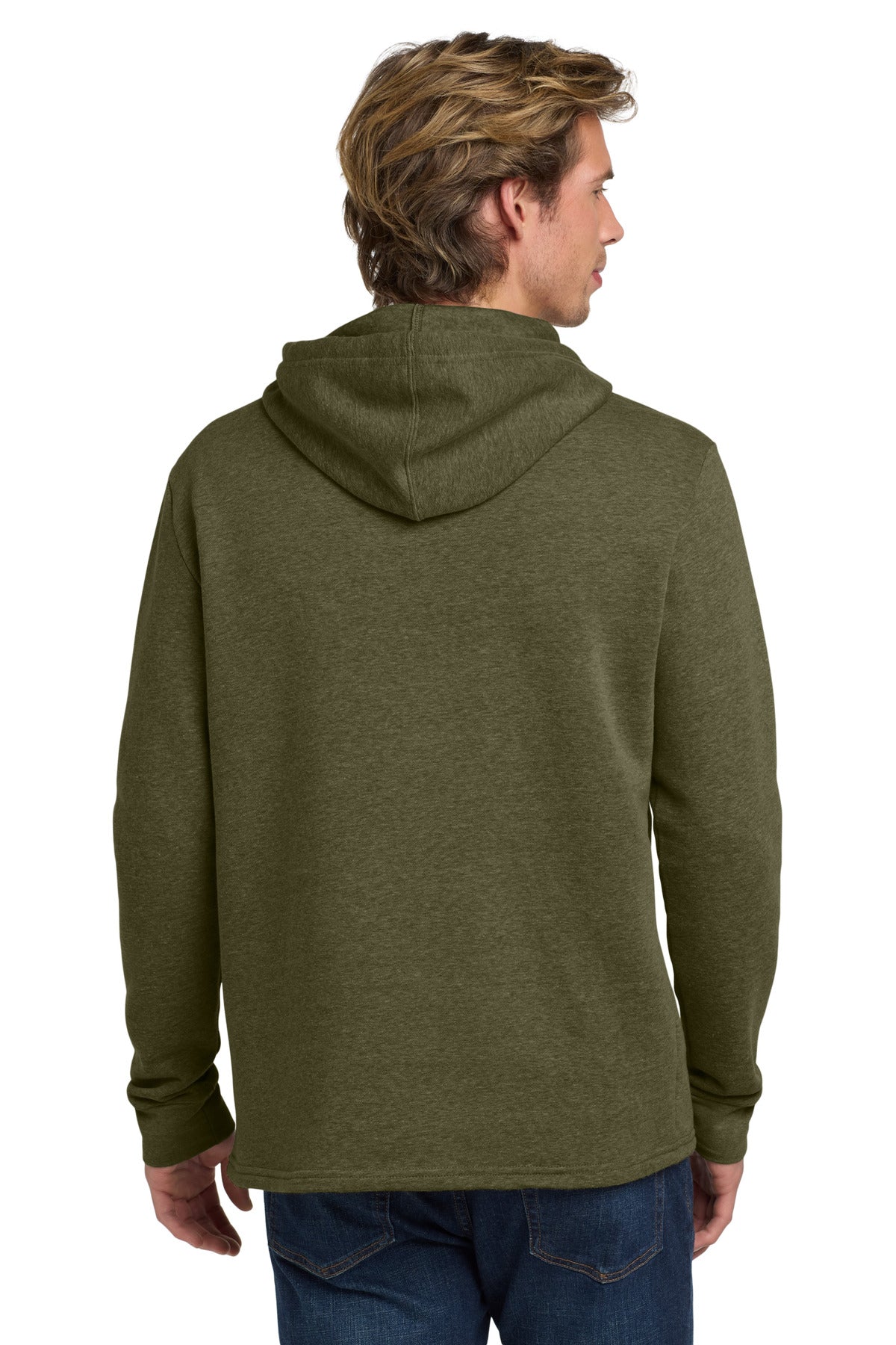 HtMltGrn Next Level Apparel Adult Malibu Pullover Hoodie. NL9300 plain