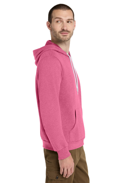 HtrChrtyPk BELLA+CANVAS Unisex Sponge Fleece Pullover Hoodie. BC3719