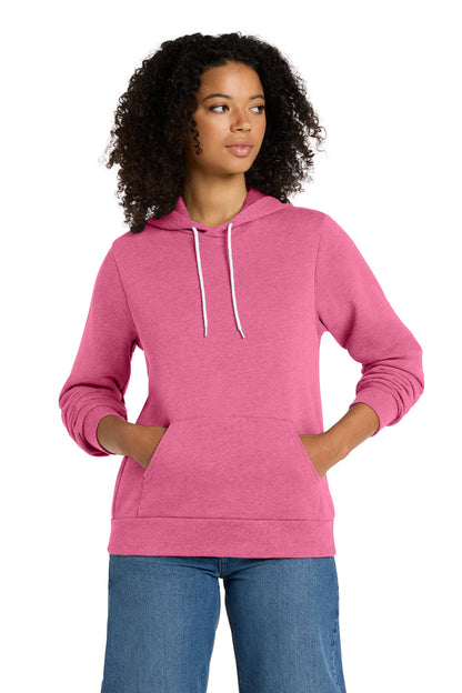 HtrChrtyPk BELLA+CANVAS Unisex Sponge Fleece Pullover Hoodie. BC3719