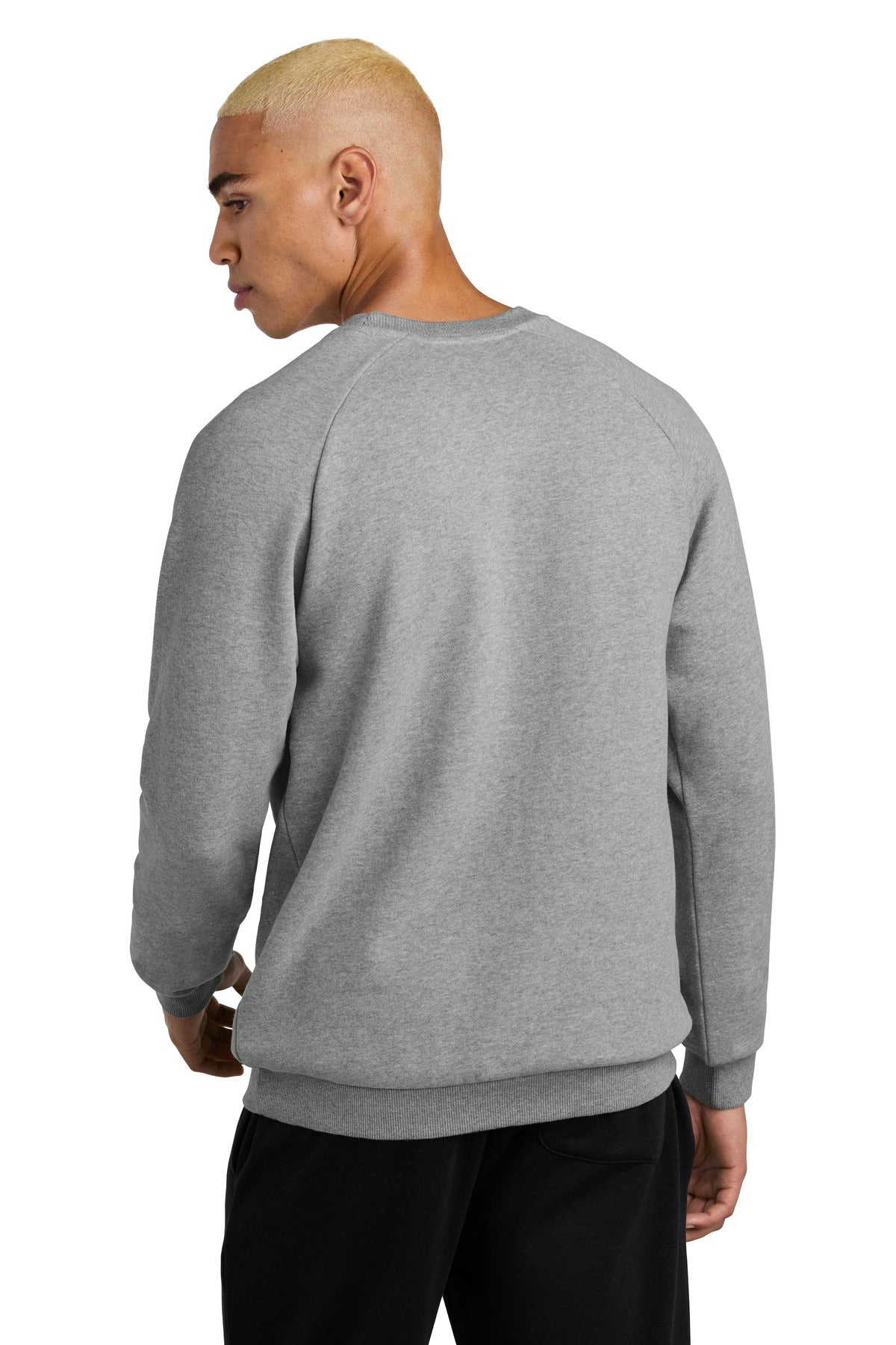 HtrdSteel District Cloud Fleece Crew DT7804 plain