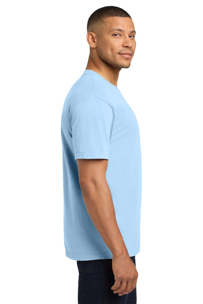 Hydrangea COMFORT COLORS Heavyweight Ring Spun Pocket Tee. 6030 plain