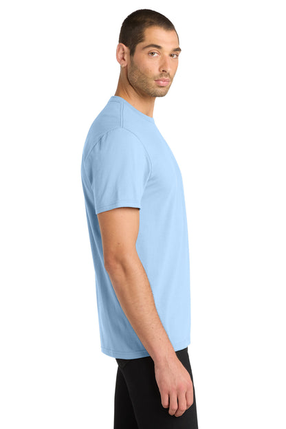 Ice Blue District Very Important Tee . DT6000 plain