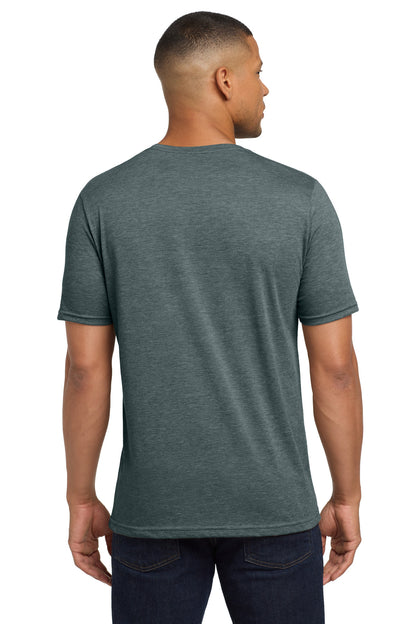 Indigo Next Level Apparel Adult Poly/Cotton Tee. NL6200 plain
