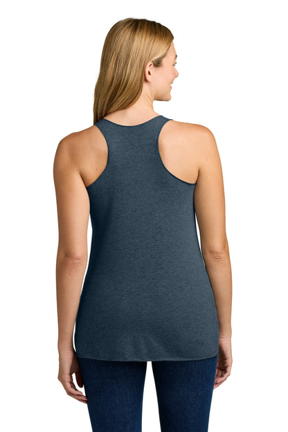 Indigo Next Level Apparel Women's Tri-Blend Racerback Tank. NL6733 plain