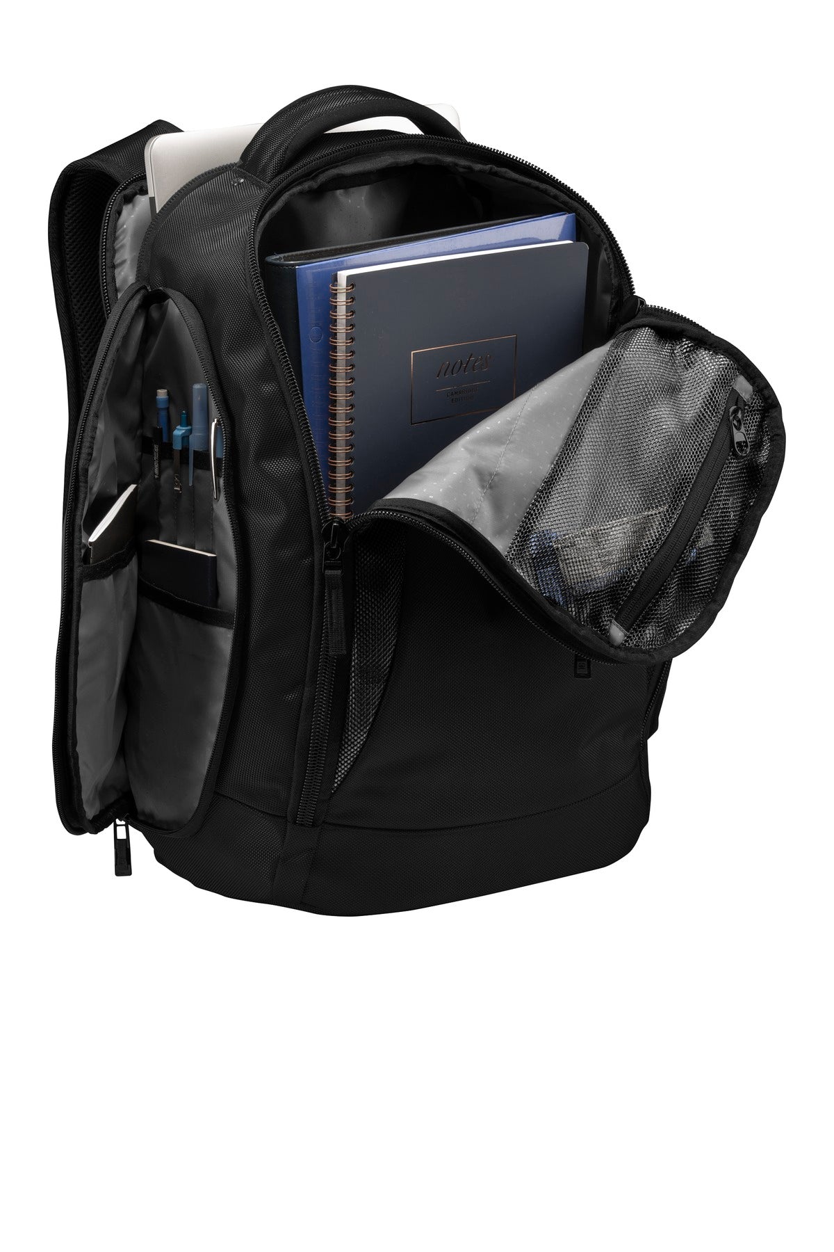 Inside View of Black OGIO Flashpoint Pack. 91002 plain