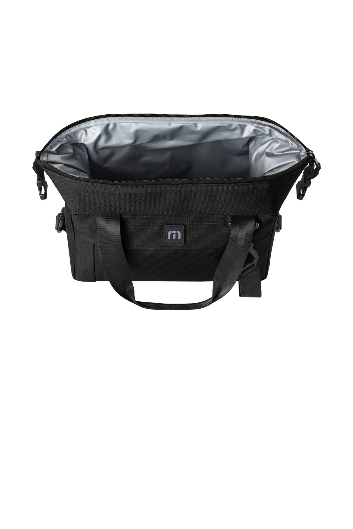 Inside View of Black TravisMathew Chill'n 12-Can Cooler TMB600 plain