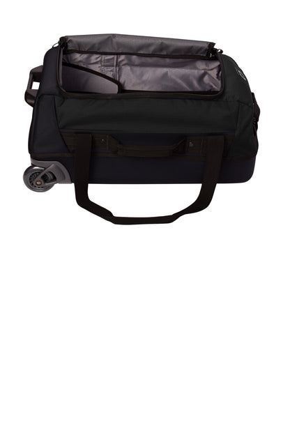 Inside View of Blacktop OGIO Passage Wheeled Carry-On Duffel 98002 plain