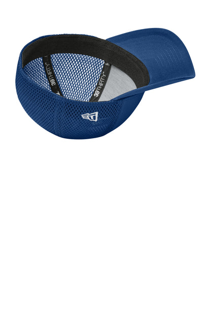 Inside View of FlagRyl/Ry New Era - Stretch Mesh Cap. NE1020 plain