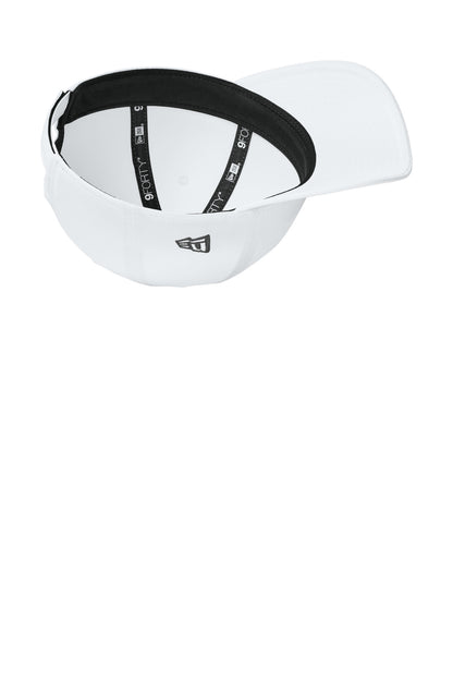 Inside View of FlagWhite New Era - Adjustable Structured Cap. NE200 plain