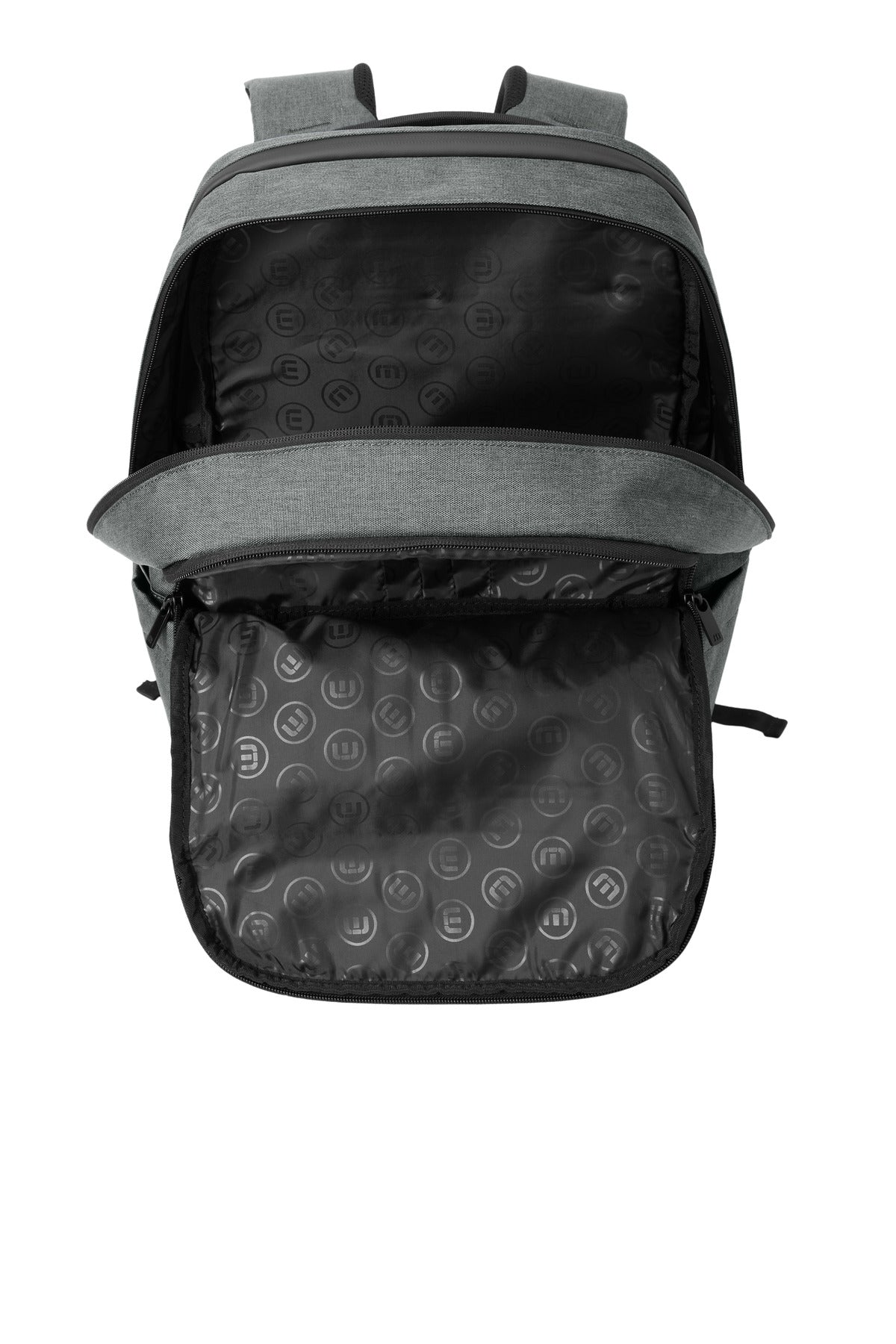 Inside View of GphHeather TravisMathew Duration Backpack TMB105 plain