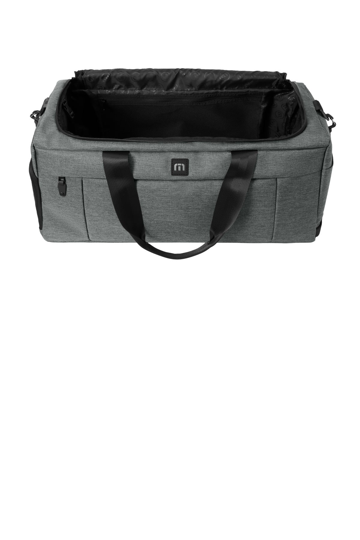 Inside View of GphHeather TravisMathew Duration Duffel TMB205 plain