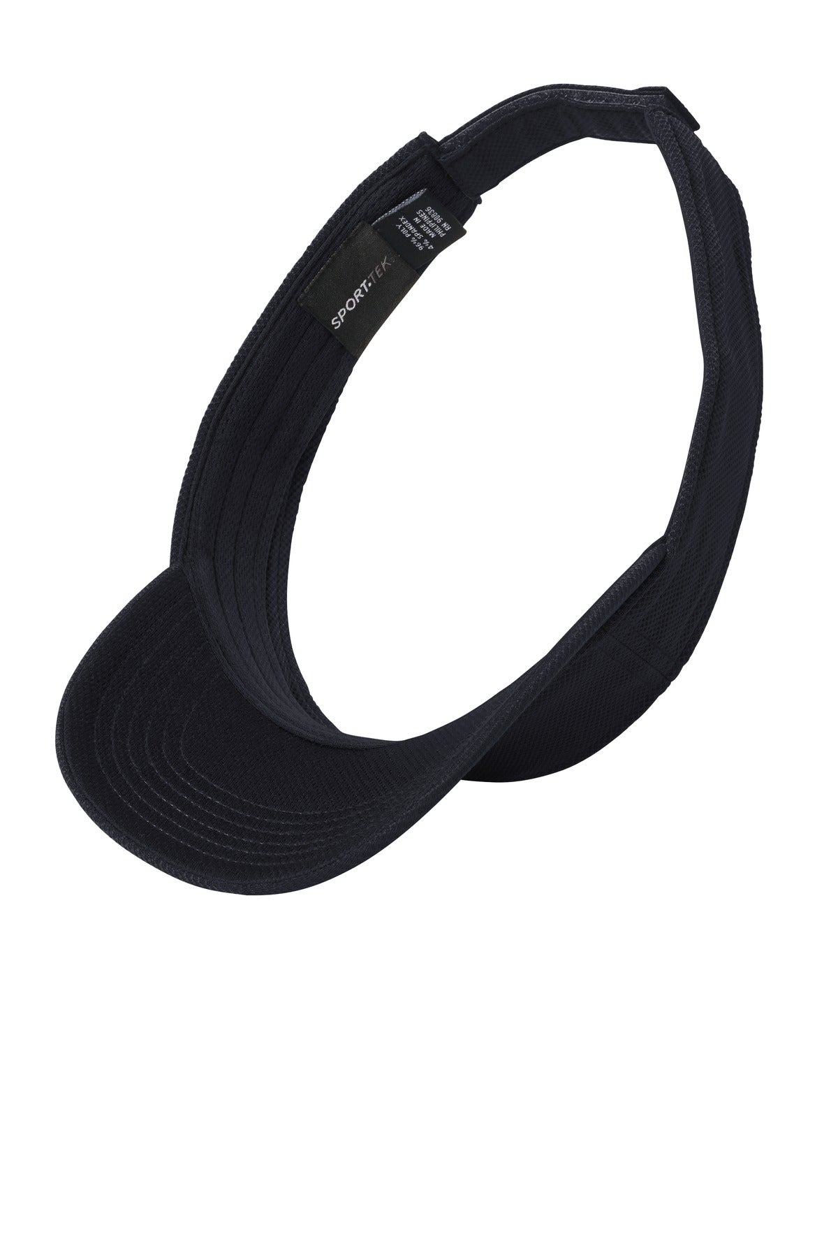 Inside View of Graphite Sport-Tek Action Visor. STC51 plain