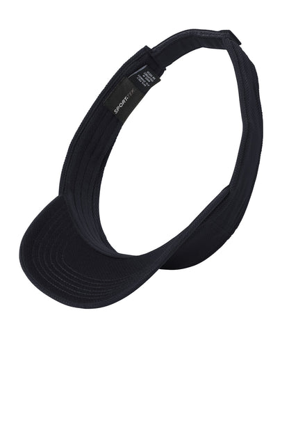 Inside View of Graphite Sport-Tek Action Visor. STC51 plain