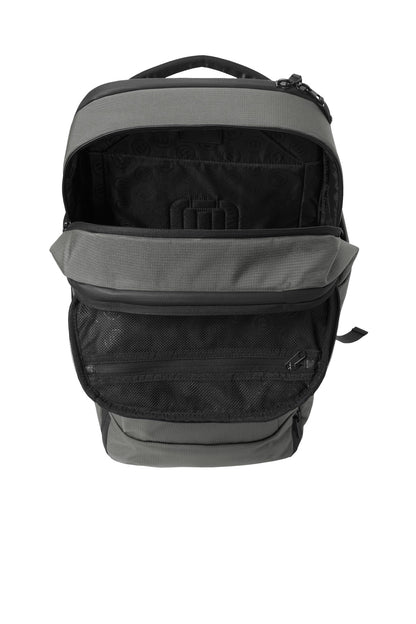 Inside View of Graphite TravisMathew Lateral Backpack TMB107 plain