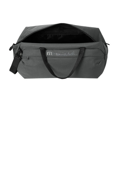 Inside View of Graphite TravisMathew Lateral Duffel TMB200 plain