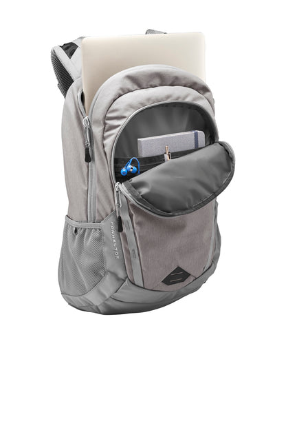 Inside View of Mid Gy DH/M Gy The North Face Connector Backpack. NF0A3KX8 plain