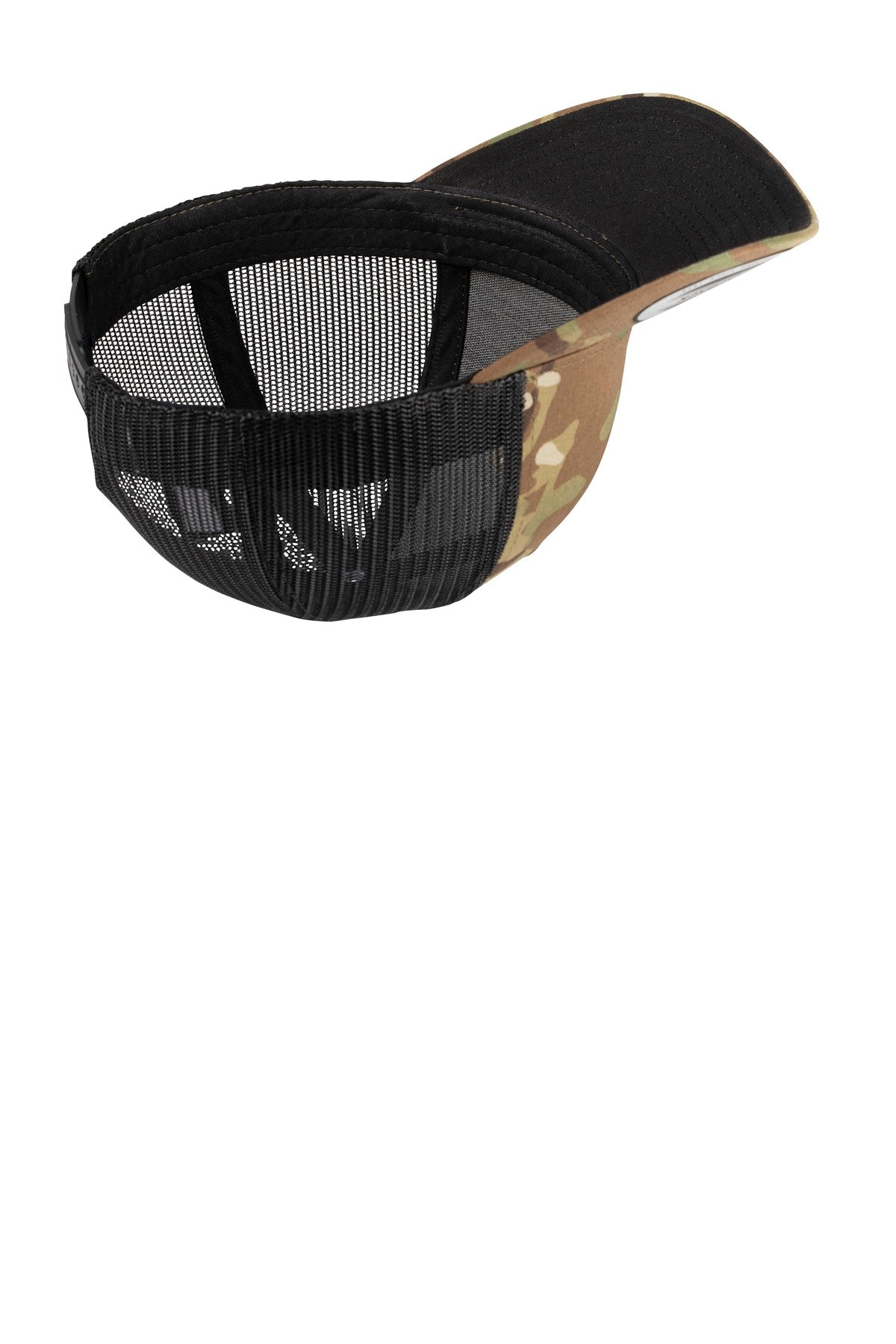 Inside View of Multicam Sport-Tek YP Classics Retro Trucker Cap. STC39 plain