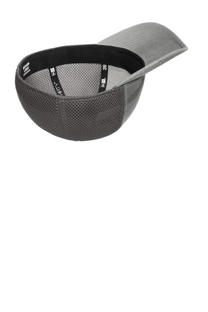 Inside View of Rnst Gy Ca/Gra New Era Tonal Camo Stretch Tech Mesh Cap NE1091 plain