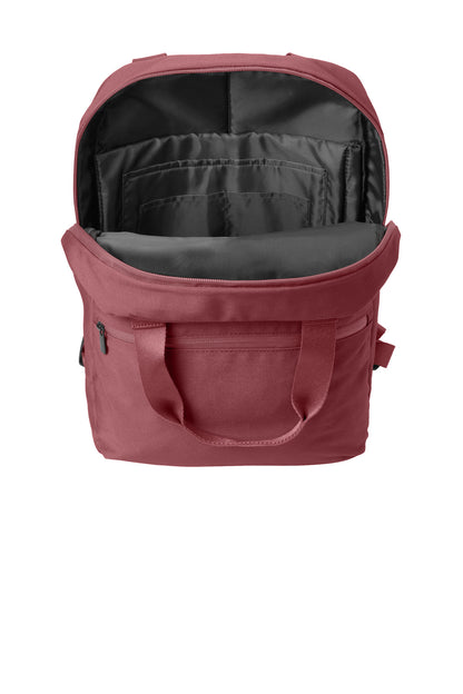 Inside View of Rosewood Mercer+Mettle Claremont Handled Backpack MMB211 plain