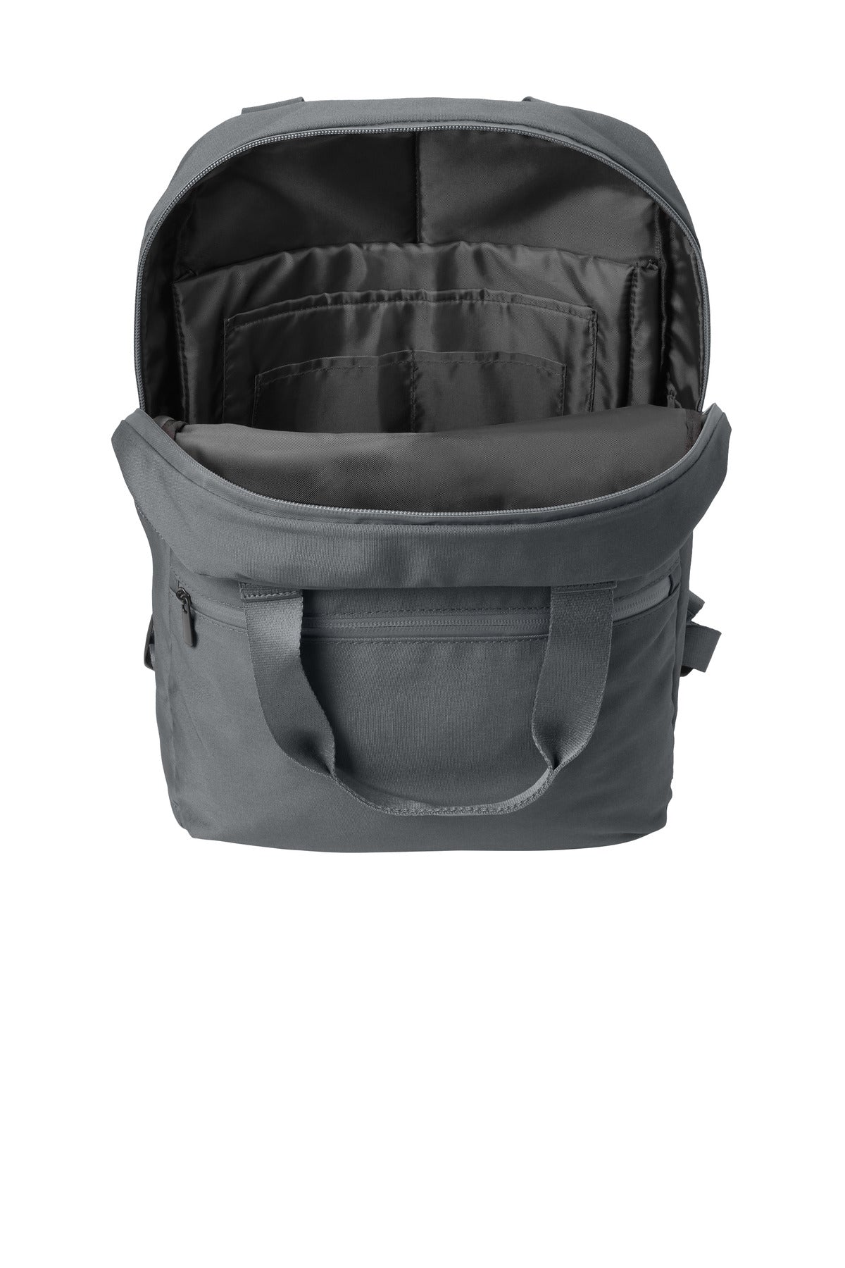 Inside View of Rosewood Mercer+Mettle Claremont Handled Backpack MMB211 plain