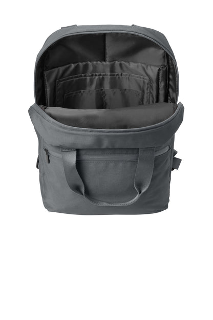 Inside View of Rosewood Mercer+Mettle Claremont Handled Backpack MMB211 plain