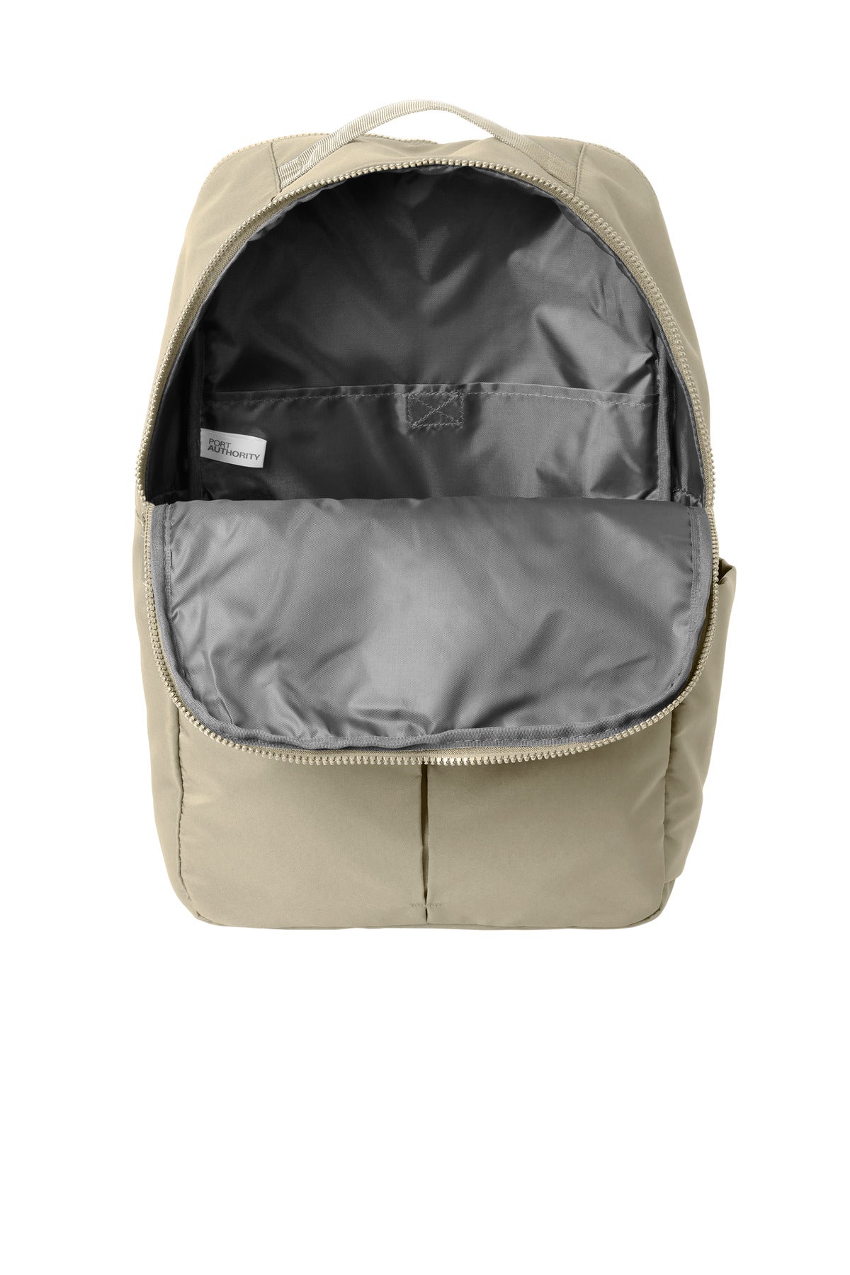 Inside View of Sahara Port Authority Matte Backpack BG235 plain
