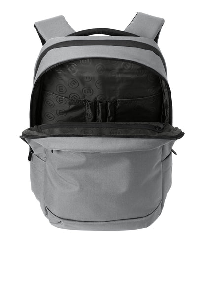 Inside View of ShadowGrey TravisMathew Approach Backpack TMB100 plain