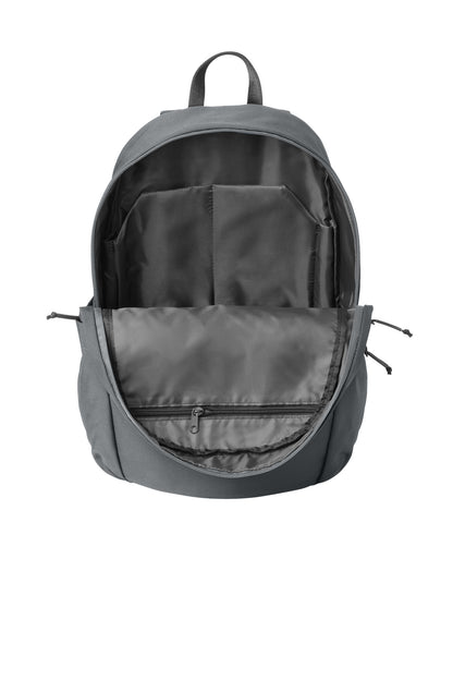 Inside View of StormGrey Mercer+Mettle Claremont Backpack MMB210 plain