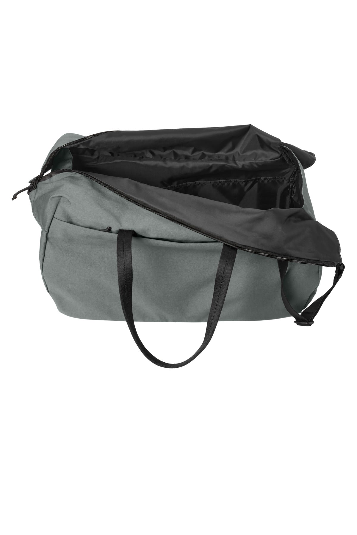 Inside View of StormGrey Mercer+Mettle Claremont Duffel MMB810 plain
