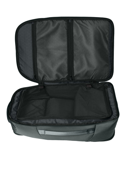 Inside View of StormGrey OGIO Ultimate Travel Pack 91023 plain