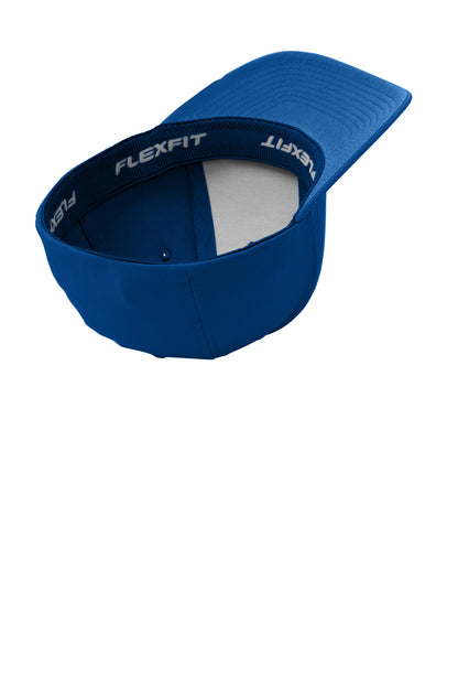 Inside View of True Royal Sport-Tek Flexfit Performance Solid Cap. STC17 plain