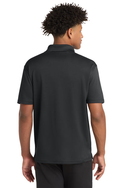 Iron Grey Sport-Tek PosiCharge Micro-Mesh Polo. ST680 plain