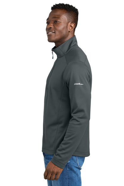 IronGate Eddie Bauer Smooth Mid Layer Fleece 1/2-Zip EB2360 plain