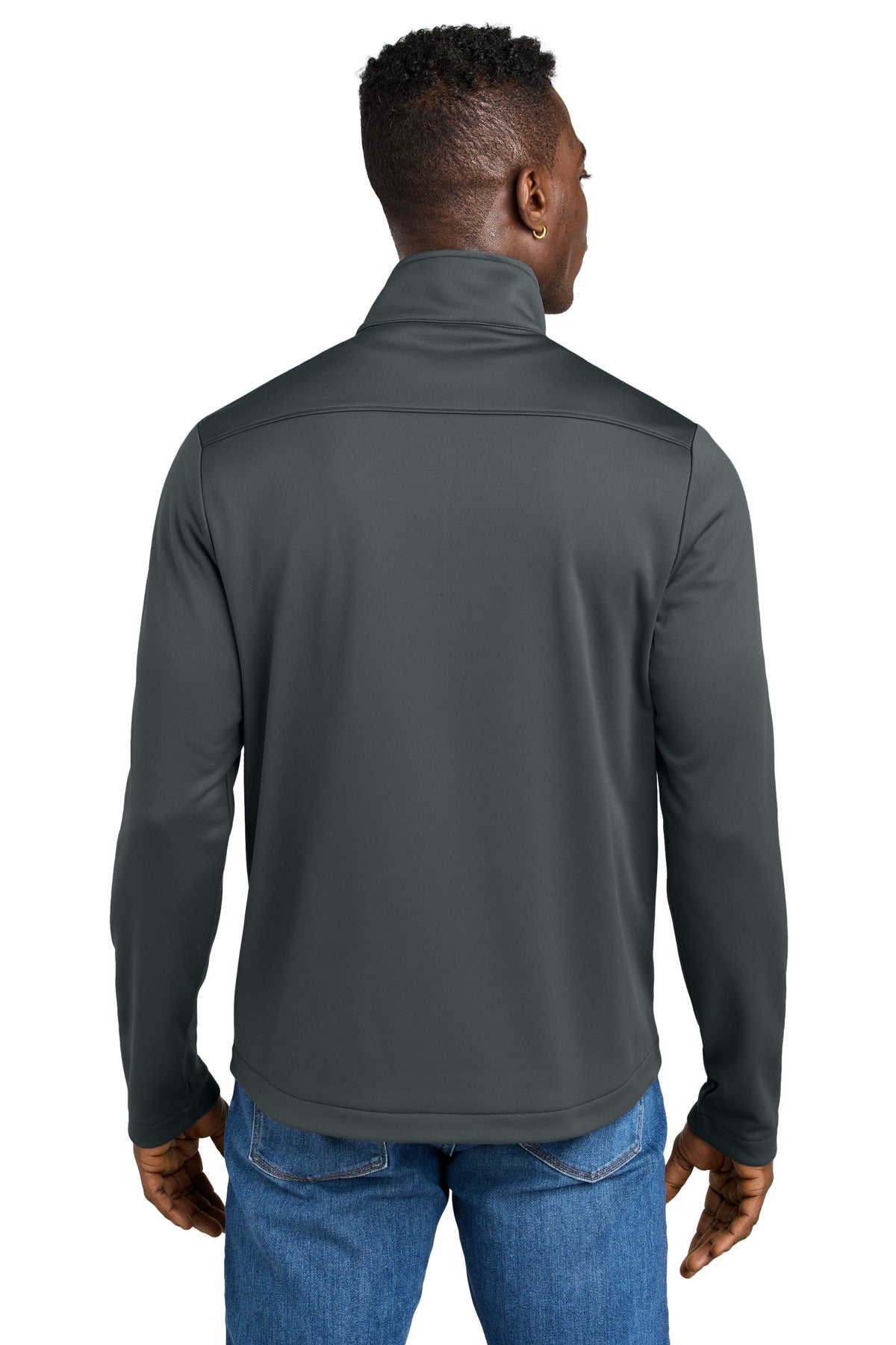 IronGate Eddie Bauer Smooth Mid Layer Fleece 1/2-Zip EB2360 plain