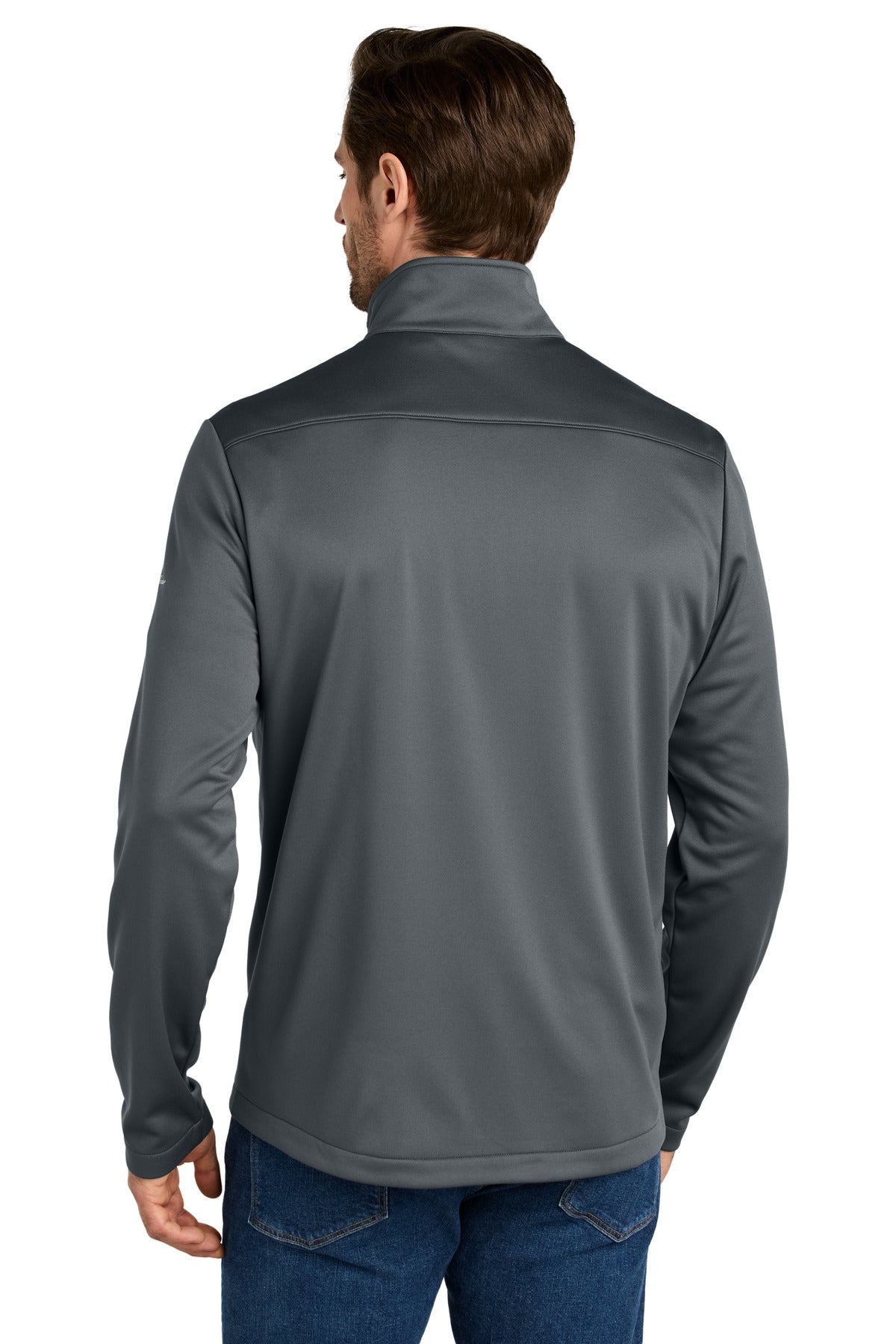 IronGate Eddie Bauer Smooth Mid Layer Fleece Full-Zip EB2460 plain
