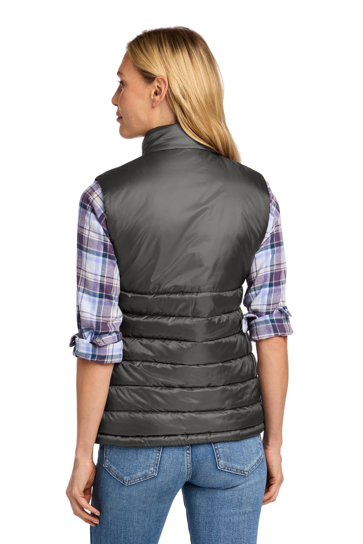 IronGate Eddie Bauer Women's Quilted Vest EB513 plain