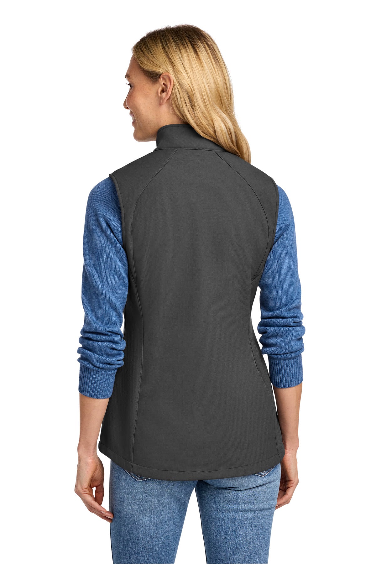 IronGate Eddie Bauer Women's Stretch Soft Shell Vest EB547 plain