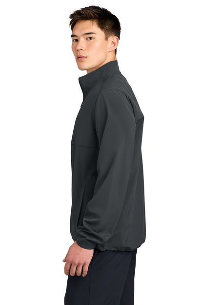 IronGrey Sport-Tek Repeat 1/2-Zip JST481 plain