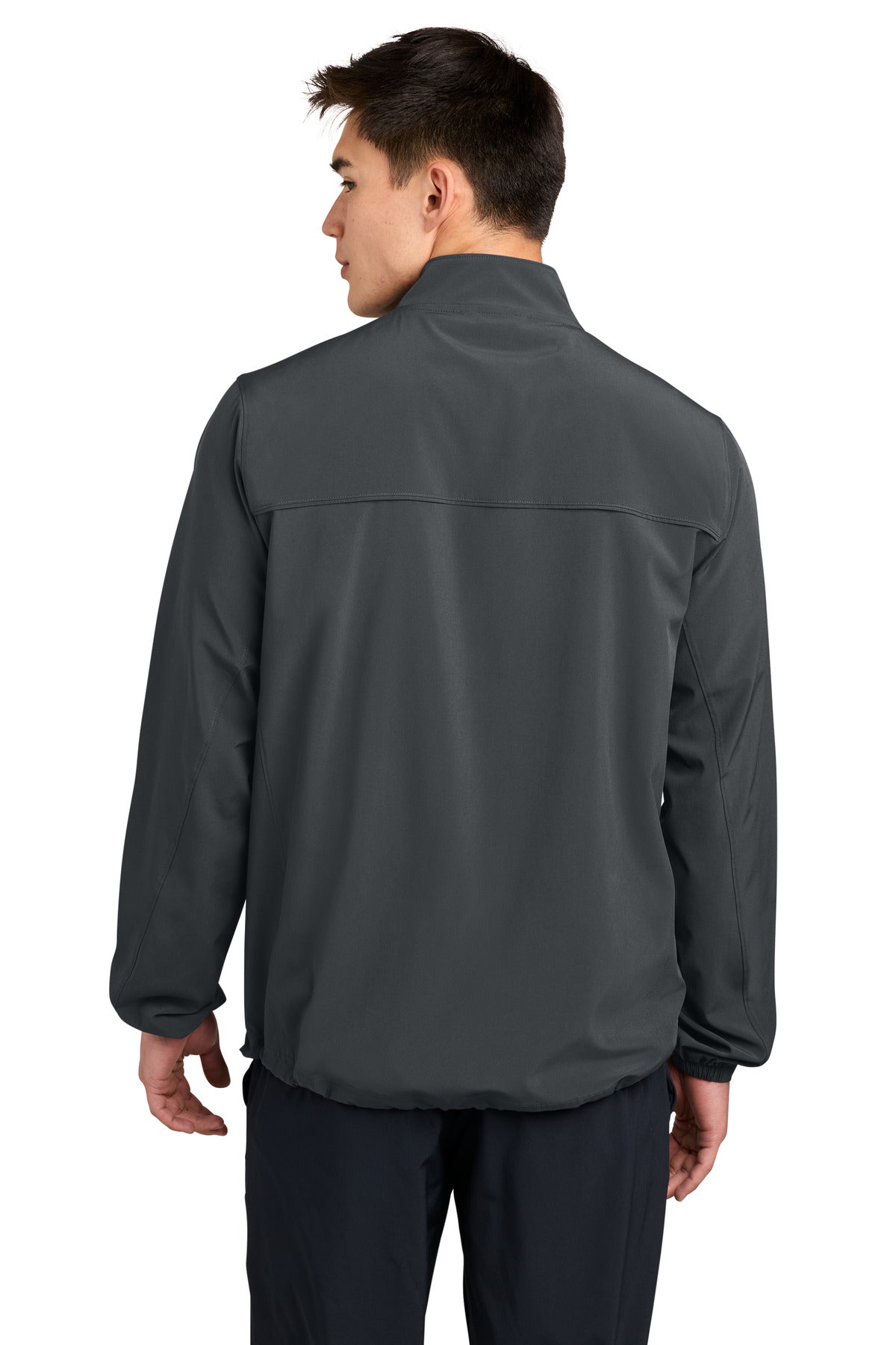 IronGrey Sport-Tek Repeat 1/2-Zip JST481 plain