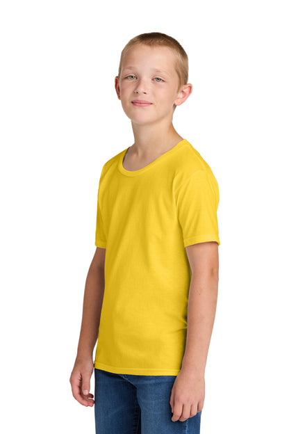 IslandYllw Jerzees Classics Youth Cotton T-Shirt 363Y plain